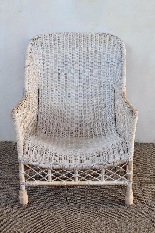 White Washed Gin & Tonic Chair
